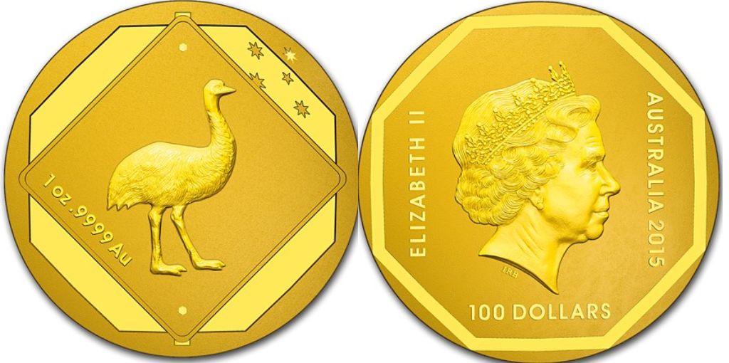 Emu - złota moneta