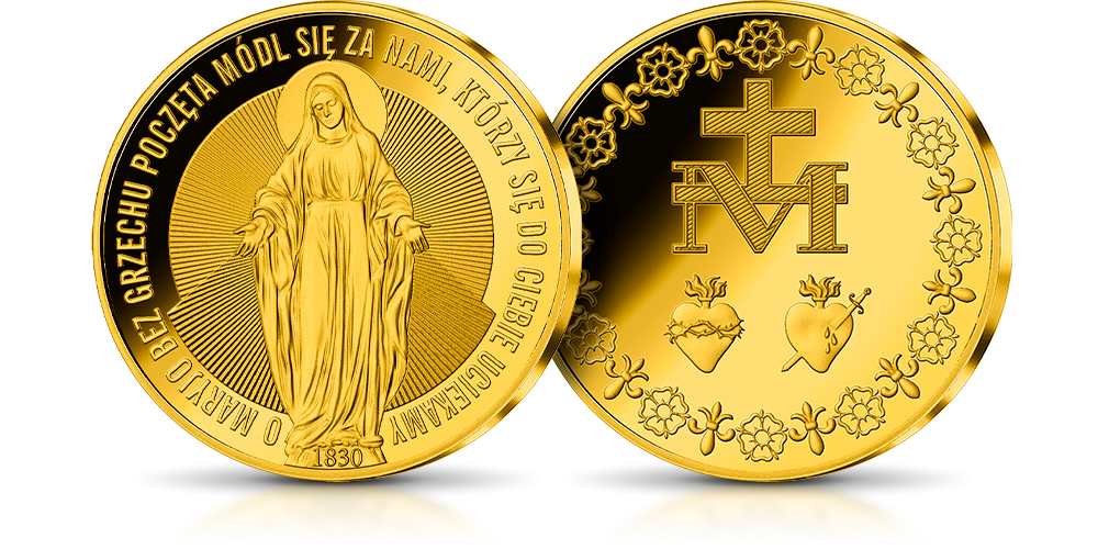 złoty medal kolekcjonerski